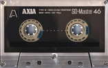 Compact Cassette AXIA Master 46 "SD" Type II Chrome 1985 Japan