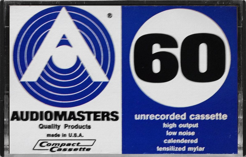 Compact Cassette Audiomasters 60 Type I Normal Brazil