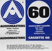Compact Cassette Audiomasters 60 Type I Normal Brazil