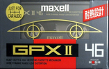 Compact Cassette Maxell GPX 46 Type II Chrome 1992 Japan