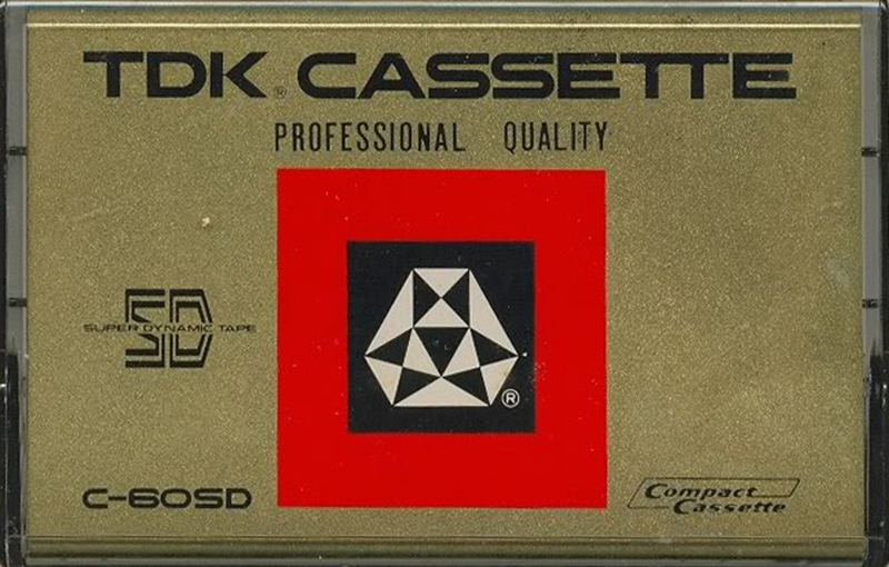 Compact Cassette TDK SD 60 Type I Normal 1970 Europe