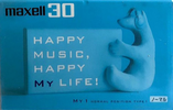 Compact Cassette Maxell My1 30 "MY1-30N" Type I Normal 2000 Japan