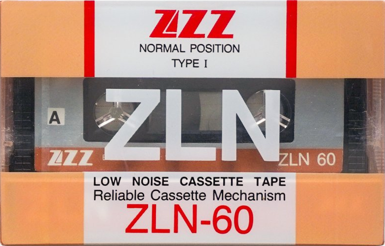 Compact Cassette ZZZ ZLN 60 Type I Normal 1987 China