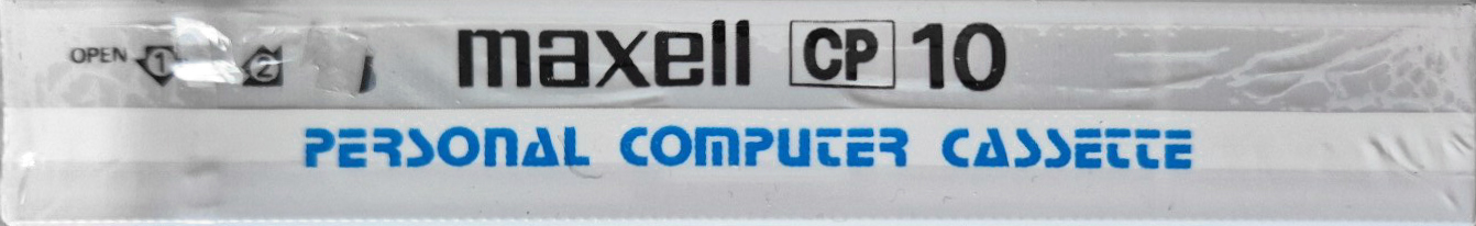 Compact Cassette Maxell CP 10 Computer Cassette 1983 Japan