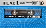 Compact Cassette Maxell CP 10 Computer Cassette 1983 Japan