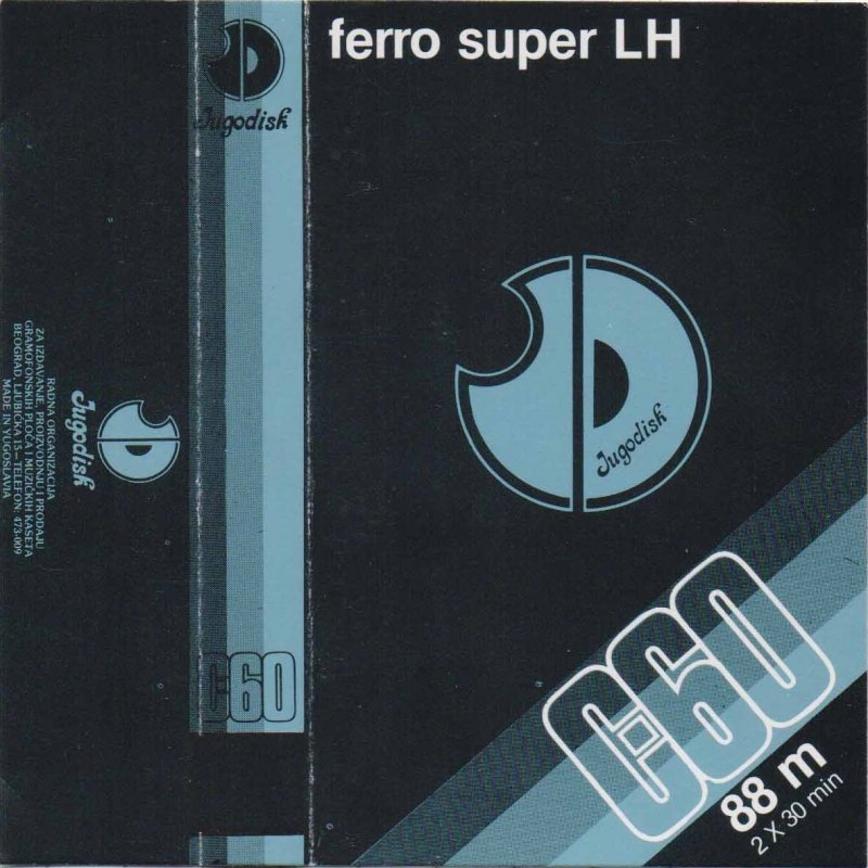 Compact Cassette Jugodisk 60 Type I Normal Yugoslavia