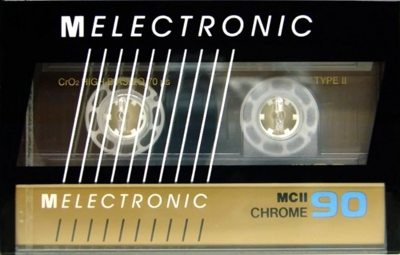 Compact Cassette Melectronic MC II 90 Type II Chrome 1987 Switzerland