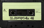Compact Cassette Fuji Range 4X 46 Type II Chrome 1977 Japan