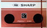 Compact Cassette Sharp 60 Type I Normal 1969 Worldwide