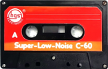 Compact Cassette HGS Electronic 60 Type I Normal 1978 Europe