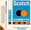 Compact Cassette Scotch Dynarange 60 Type I Normal 1971 Europe