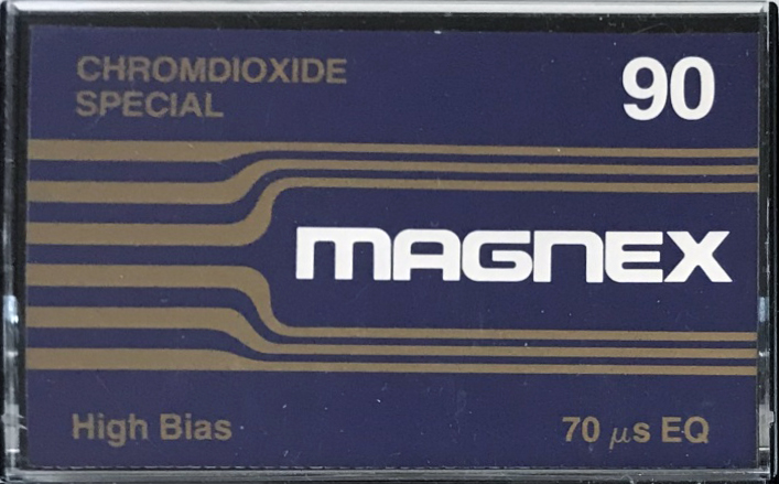 Compact Cassette Magnex 90 Type II Chrome 1978 Europe