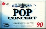 Compact Cassette LG Pop Concert 90 "Music Camp" Type I Normal 1994 USA