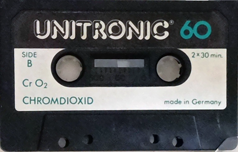 Compact Cassette Unitronic 60 Type II Chrome 1979 Europe