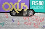 Compact Cassette Oxus RS 60 Type I Normal 1986 Japan
