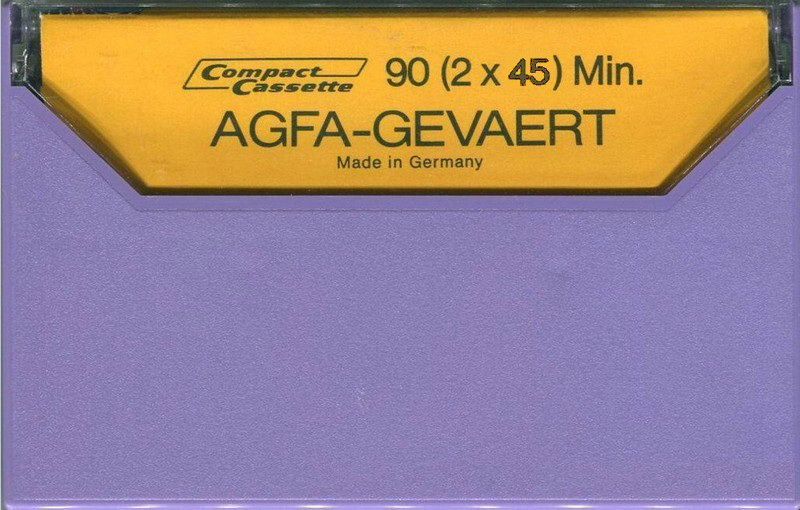 Compact Cassette AGFA LNS 90 Type I Normal 1975 Europe