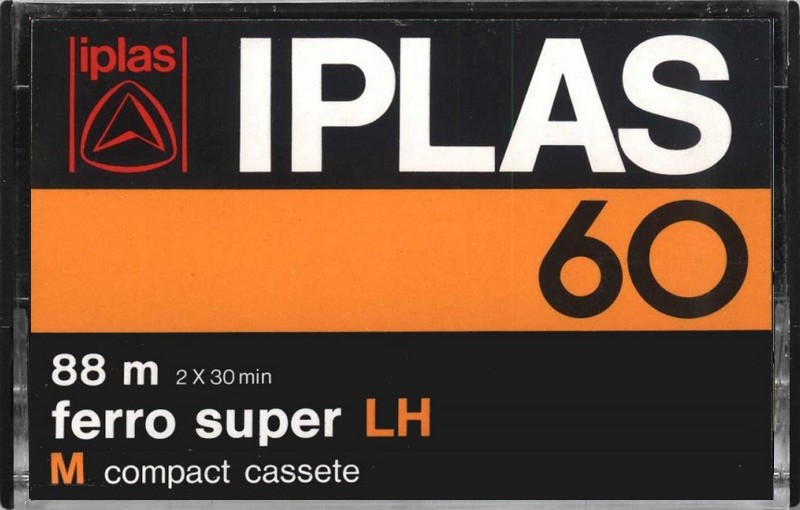 Compact Cassette Iplas LH Super 60 Type I Normal 1978 Yugoslavia