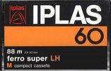 Compact Cassette Iplas LH Super 60 Type I Normal 1978 Yugoslavia