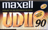 Compact Cassette Maxell UDII / UD2 90 "UD2-90(L)" Type II Chrome 2002 Europe