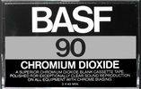Compact Cassette BASF Chromium Dioxide 90 Type II Chrome 1976 USA