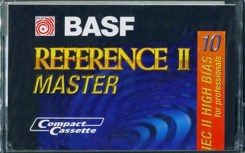 Compact Cassette BASF Reference II Master 10 Type II Chrome 1995 Europe