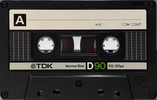 Compact Cassette TDK D 90 Type I Normal 1985 USA