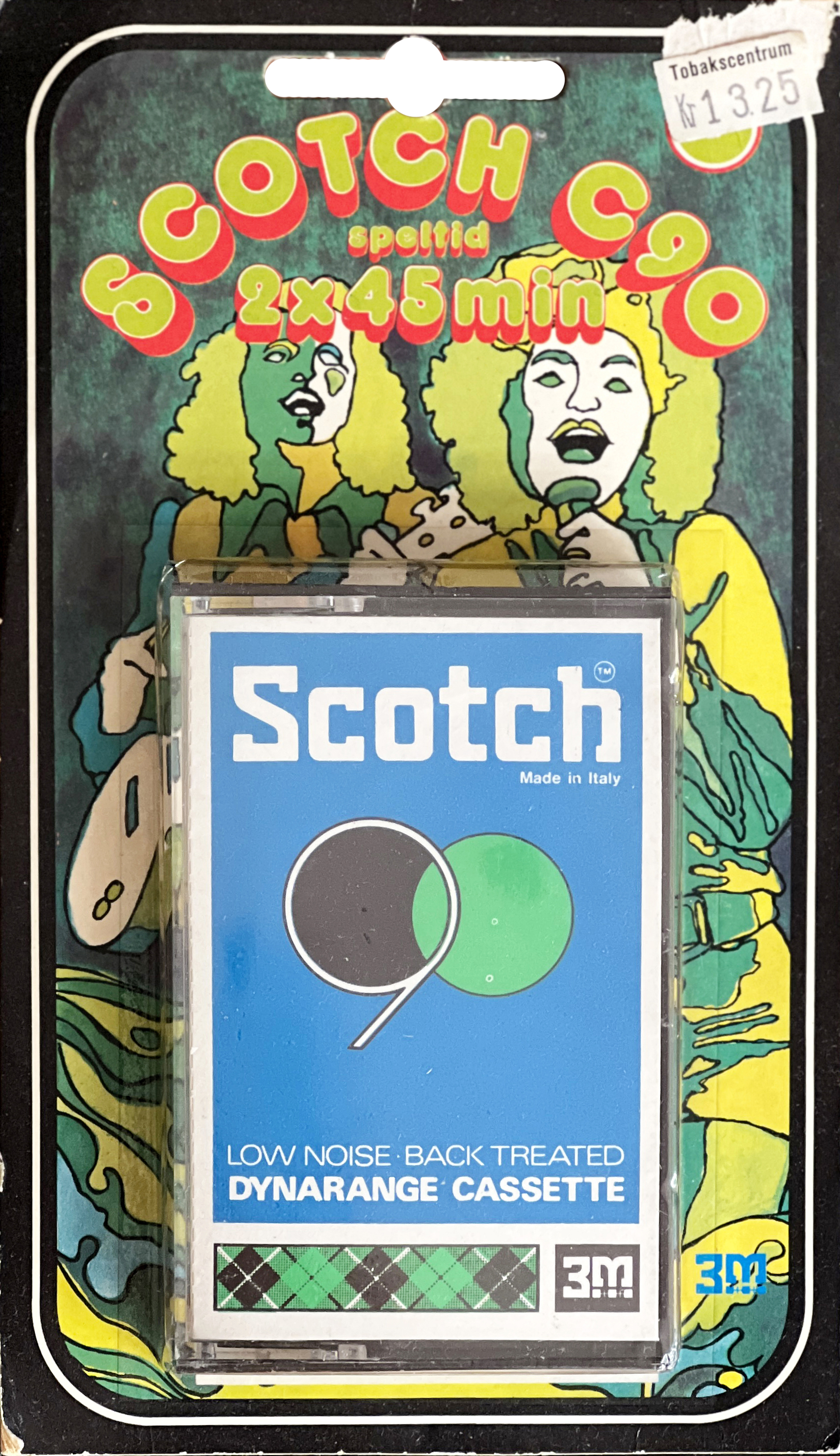 Blister Scotch Dynarange 90 Type I Normal 1972 Europe