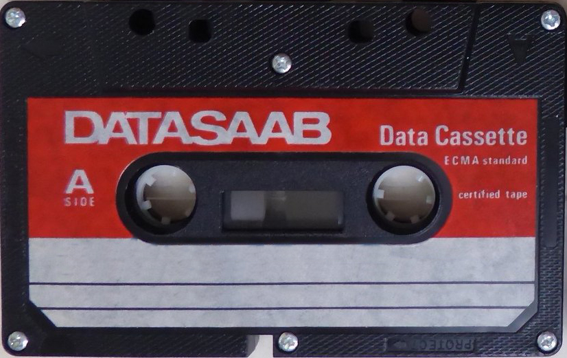 Compact Cassette Datasaab Computer Cassette Sweden