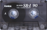 Compact Cassette Konica SR-I 90 Type I Normal 1996 Europe