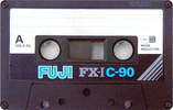 Compact Cassette Fuji FX-I 90 Type I Normal 1977 Europe, North America