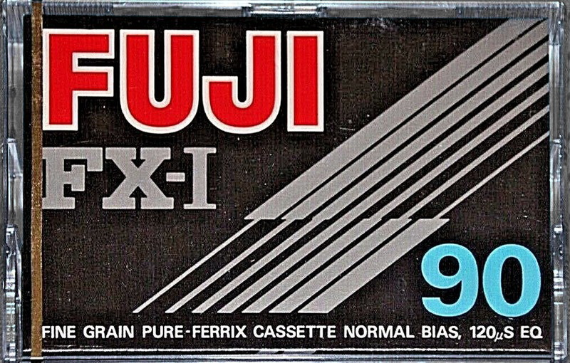 Compact Cassette Fuji FX-I 90 Type I Normal 1977 Europe, North America