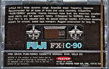 Compact Cassette Fuji FX-I 90 Type I Normal 1977 Europe, North America