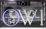 Compact Cassette Thats OW-1 54 Type I Normal 1990 Japan