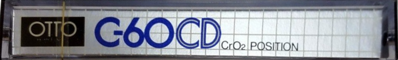 Compact Cassette OTTO 60 Type II Chrome Japan