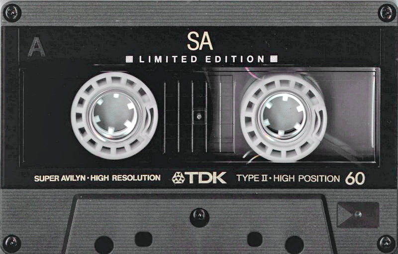 Compact Cassette TDK SA 60 "SA-LB60 Limited Edition" Type II Chrome 1988 Worldwide
