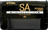 Compact Cassette TDK SA 60 "SA-LB60 Limited Edition" Type II Chrome 1988 Worldwide