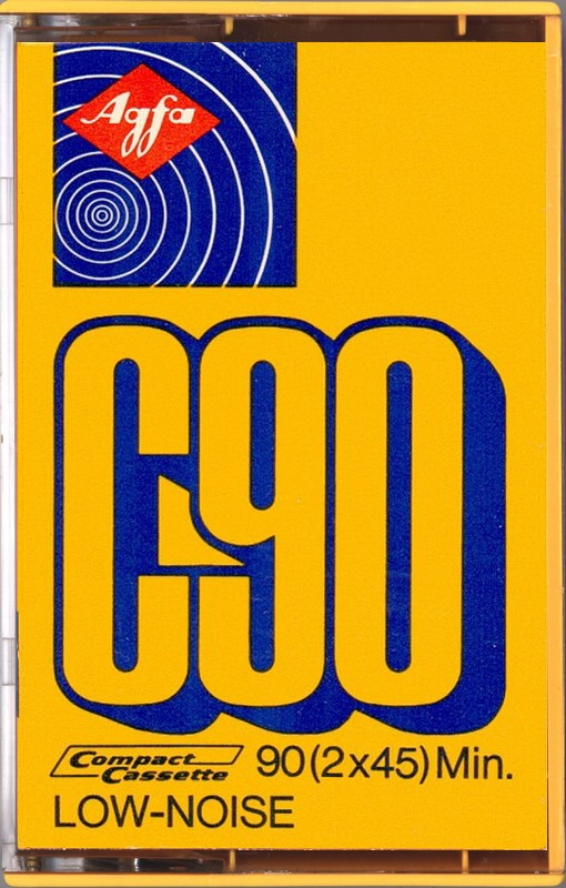 Compact Cassette AGFA 90 Type I Normal 1972 Germany