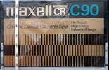Compact Cassette Maxell CR 90 Type II Chrome 1972 Worldwide