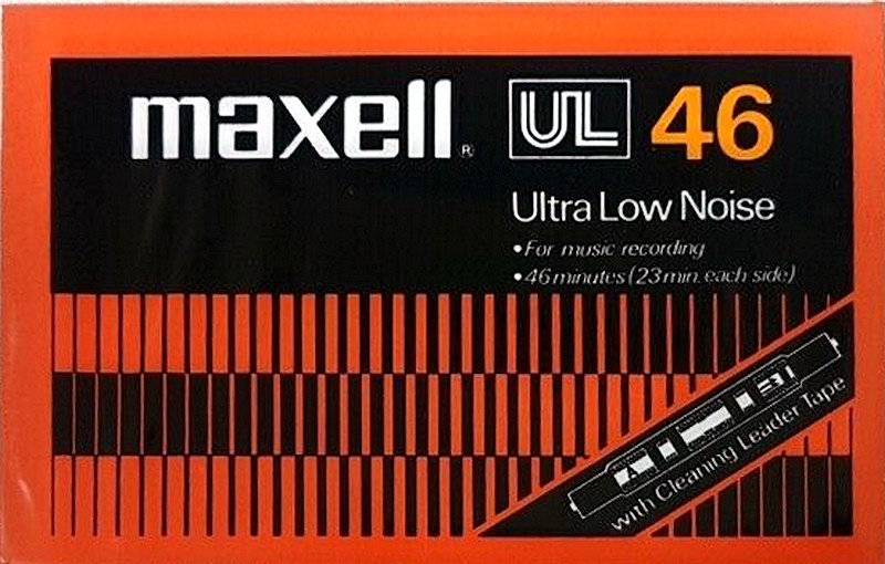 Compact Cassette Maxell UL 46 Type I Normal 1978 Japan