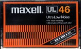 Compact Cassette Maxell UL 46 Type I Normal 1978 Japan