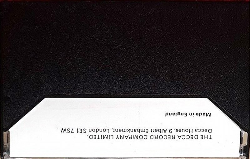 Compact Cassette DECCA 60 Type I Normal England