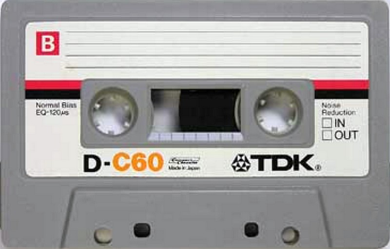 Compact Cassette TDK D 60 Type I Normal 1979 Europe