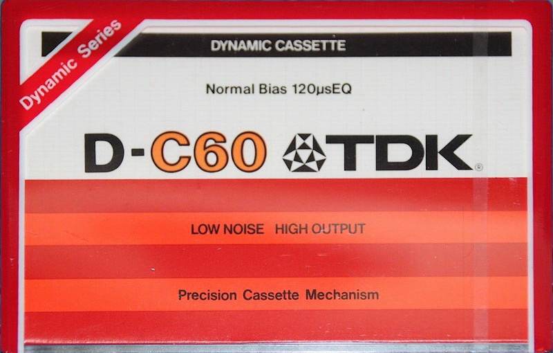 Compact Cassette TDK D 60 Type I Normal 1979 Europe