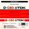 Compact Cassette TDK D 60 Type I Normal 1979 Europe
