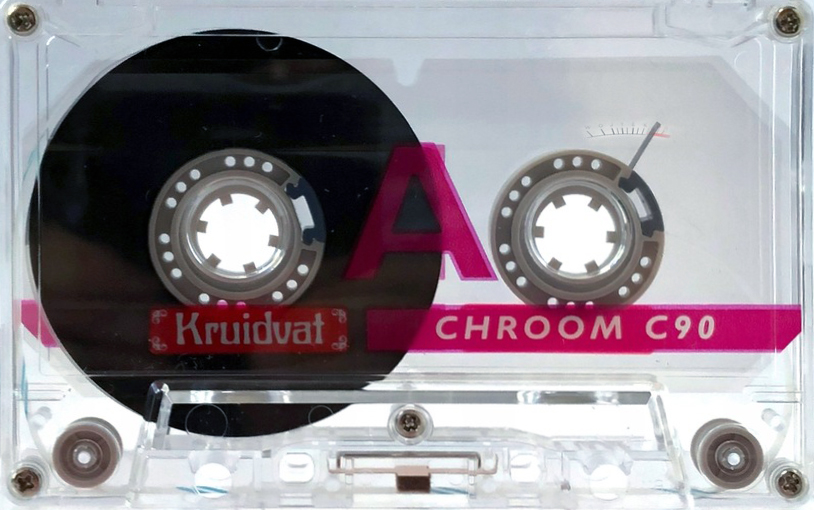 Compact Cassette Kruidvat 90 Type II Chrome Netherlands