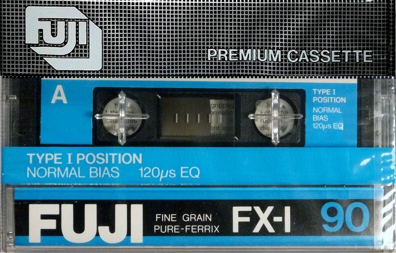 Compact Cassette Fuji FX-I 90 Type I Normal 1980 Europe, North America