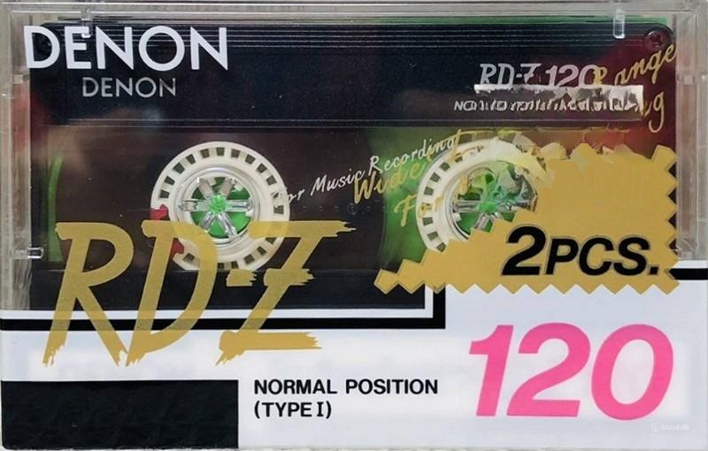 2 pack Denon RD-Z 120 "RD-Z120V2" Type I Normal 1987 Japan