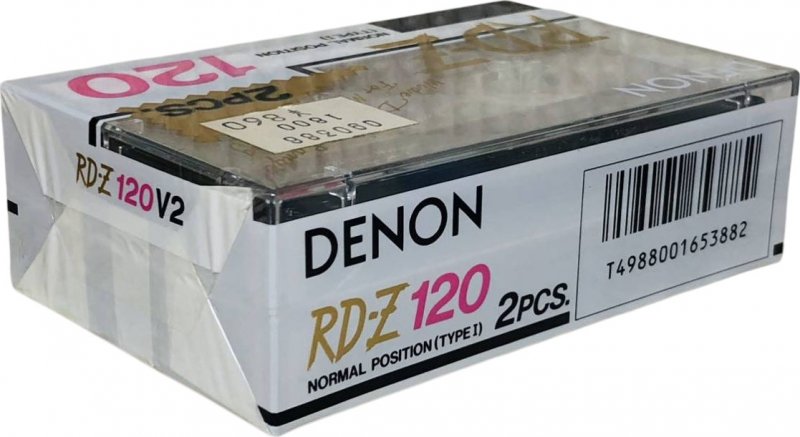 2 pack Denon RD-Z 120 "RD-Z120V2" Type I Normal 1987 Japan