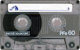 Compact Cassette Pathé Marconi PFe 60 Type I Normal France