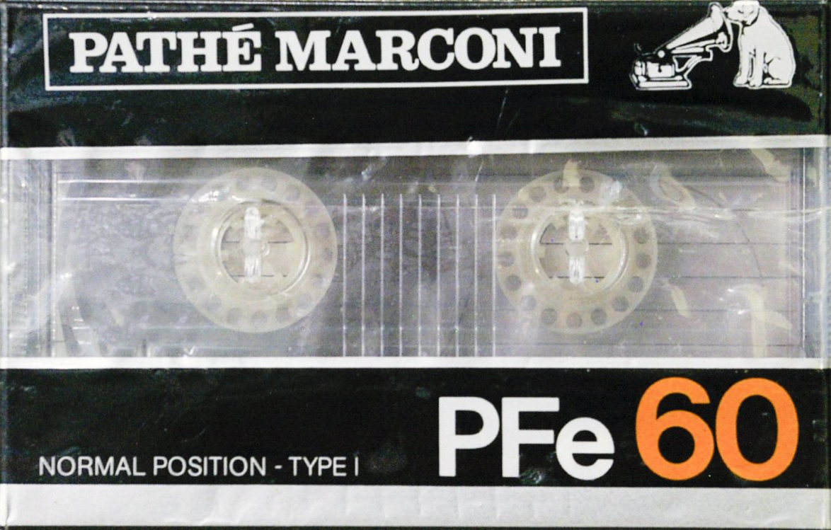 Compact Cassette Pathé Marconi PFe 60 Type I Normal France